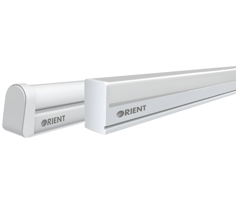 T5 SINGLE BATTEN SQ/RD